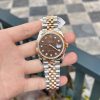 Rolex DateJust Replica Watch 18K Rose Gold Wrapped Chocolate Dial GMF 41mm