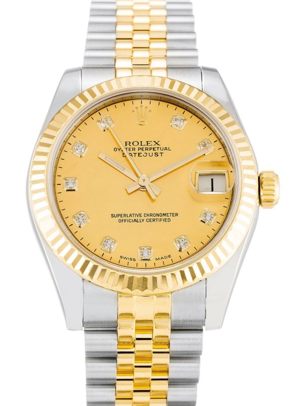 Rolex Lady-Datejust 31mm Champagne Dial 178273