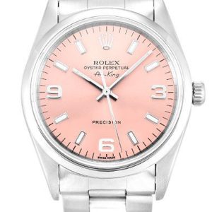 Rolex Air-King 34mm Pink Dial: A Timeless Classic Watch