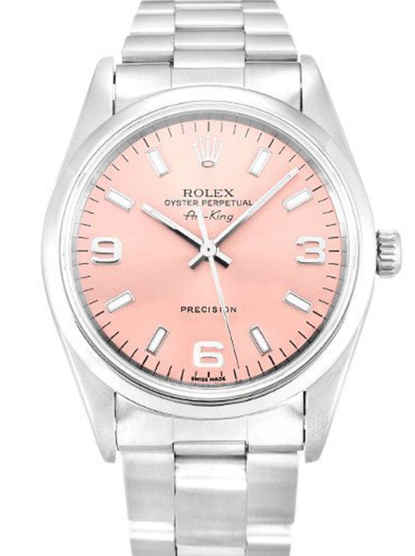 Rolex Air-King 34mm Pink Dial: A Timeless Classic Watch