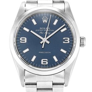 Rolex Air-King 34mm Blue Dial Stainless Steel - Timeless Classic