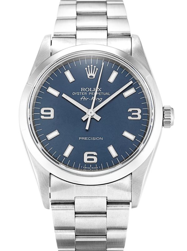 Rolex Air-King 34mm Blue Dial Stainless Steel - Timeless Classic
