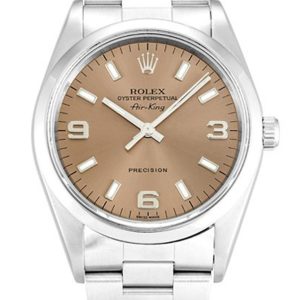 Rolex Air-King 34mm Salmon Dial: A Classic Timepiece