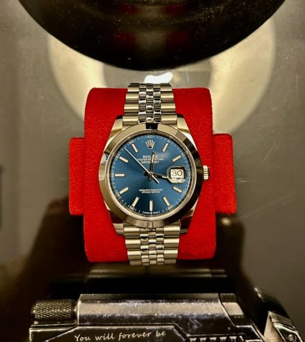 Rolex Datejust 41mm Blue Dial 126334 Jubilee photo review